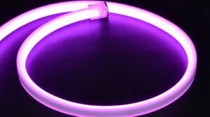 t1512 pro top bend 1512mm IP68 flex neon strip illuminated on three sides pool light